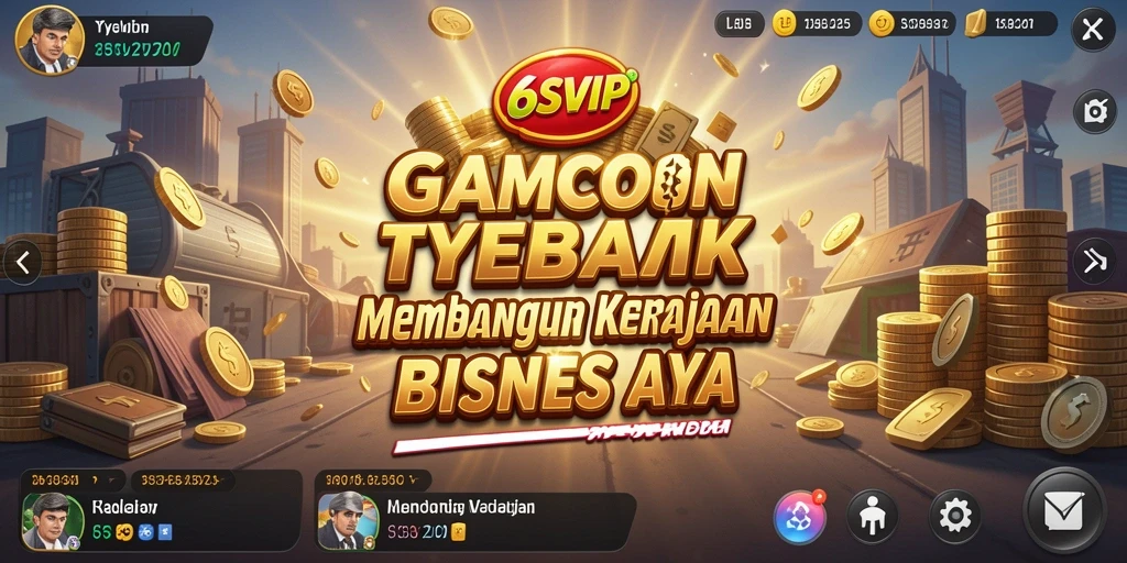 Gameplay Tycoon yang seru dan penuh tantangan di 6SVIP.