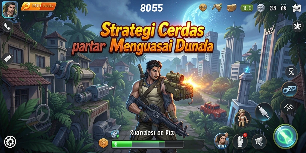 Tampilan gameplay SLG yang mendebarkan dan penuh strategi.