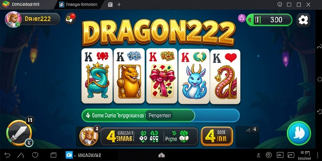 Tampilan gameplay DRAGON222 dengan grafik memukau.