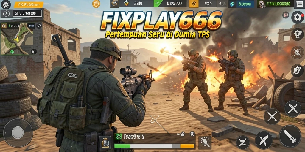 Tangkapan layar FIXPLAY666 menunjukkan aksi pertempuran yang intens dan mendebarkan.