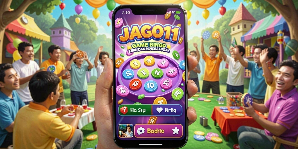 Screenshot permainan Bingo JAGO11 yang menunjukkan keseruan gameplay.