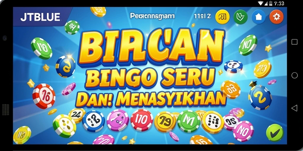 Tampilan gameplay JTBLUE dengan aksi Bingo yang seru dan mengasyikkan.
