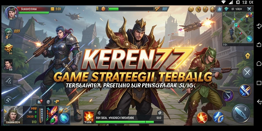 Tampilan gameplay menarik dari KEREN77 dengan strategi mendalam.