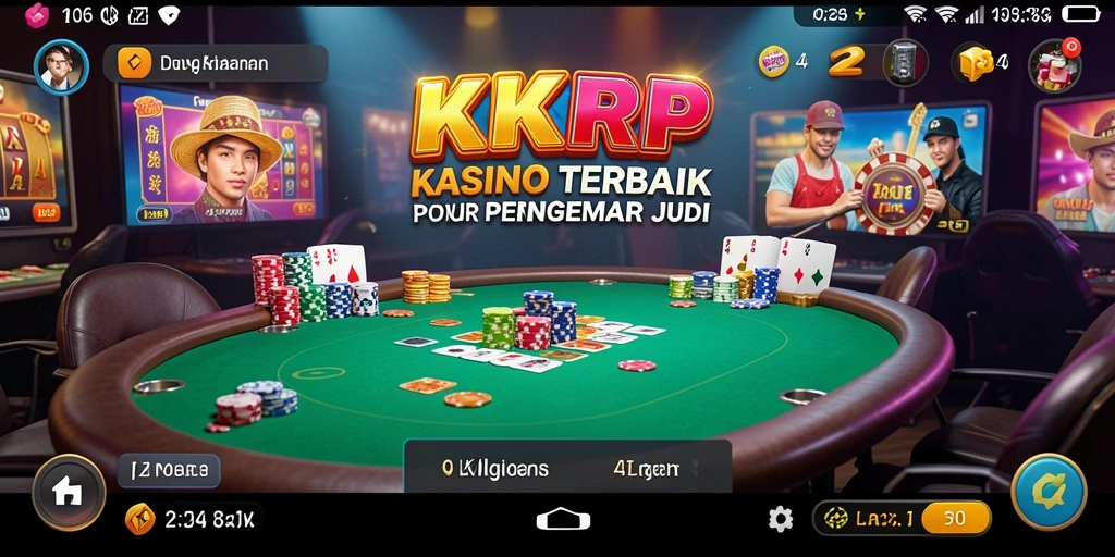 Gameplay kasino yang seru dan mendebarkan di KKRP.