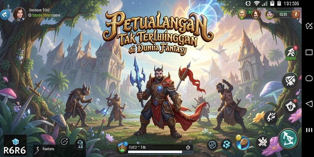 Tampilan gameplay R6R6 yang menarik dan penuh aksi petualangan.