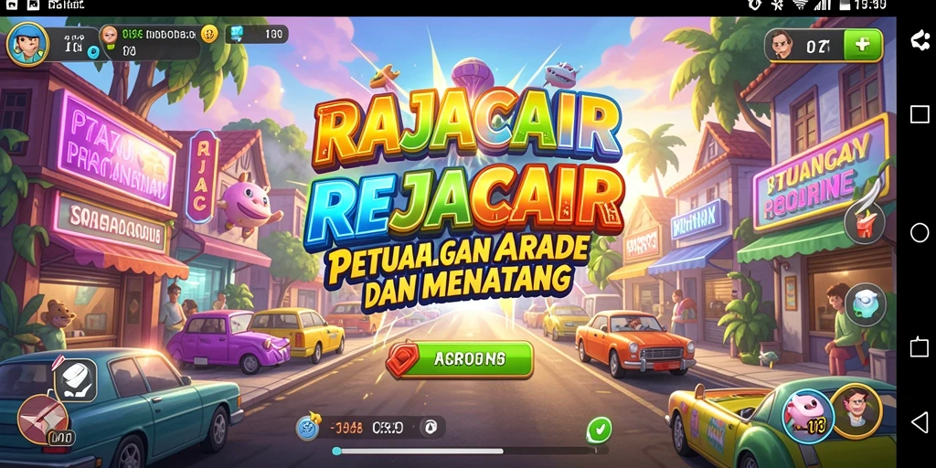 Screenshot gameplay RAJACAIR menampilkan aksi seru dan tantangan menarik.