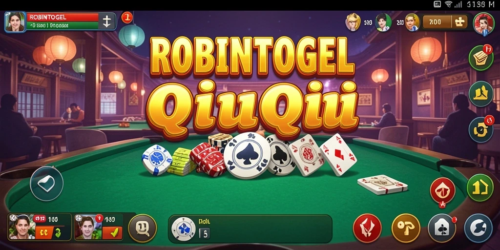 Gameplay menarik di ROBINTOGEL menampilkan aksi QiuQiu.