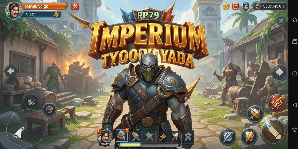 Tampilan gameplay RP79 yang menarik dan penuh tantangan dalam mengelola bisnis.