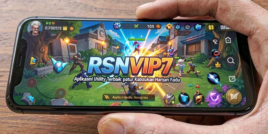 Tampilan antarmuka RSNVIP7 yang sederhana dan efisien.