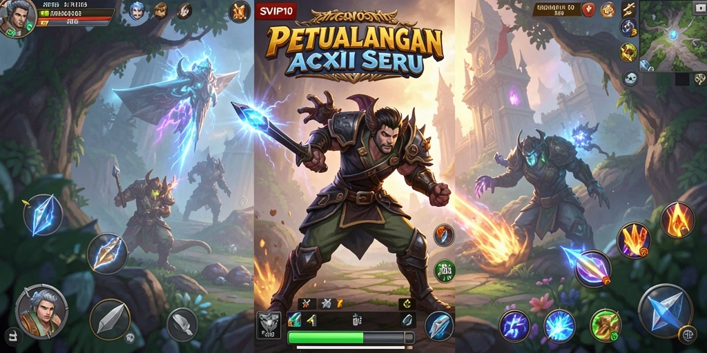 Tampilan gameplay ARPG yang mendebarkan di SVIP10.